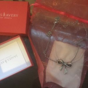James Avery Bow Necklace